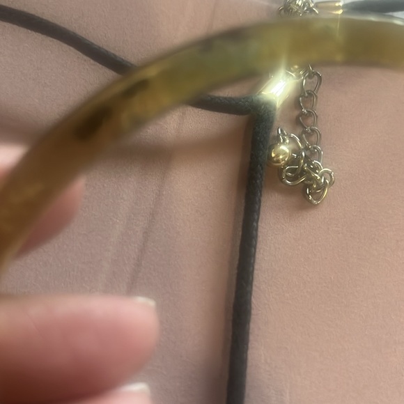 Chico’s gold and black necklace - Picture 7 of 8